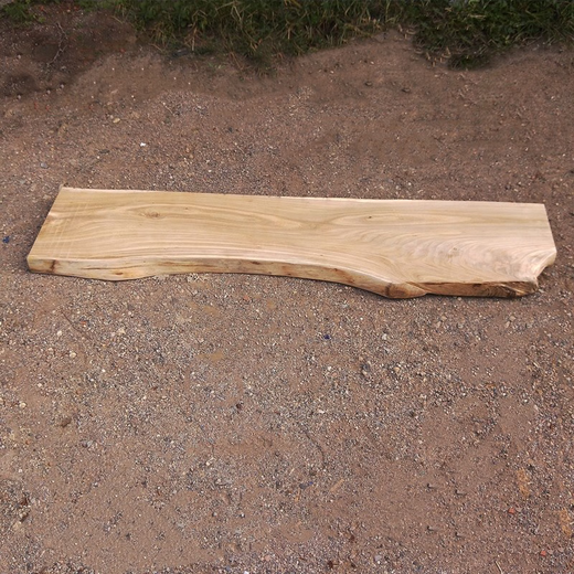 Yonghuan old elm solid wood one-line partition board log wood board special shape natural side river table wooden board whole board log color 4877+4878 postage on payment