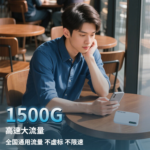 Doufu Tarjeta de Internet inalámbrica WiFi6 portátil Tarjeta gratuita WiFi móvil Coche portátil 4g Enrutador inalámbrico Tráfico Nacional Universal 2025 Modelo 2025 Edición Suprema Antena FPC + 14 Canales