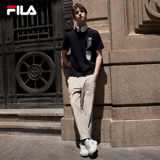 斐乐（FILA）官方ROCK岩石鞋男鞋新款帆布鞋休闲鞋运动鞋男鞋 安哥拉棕-AG 43