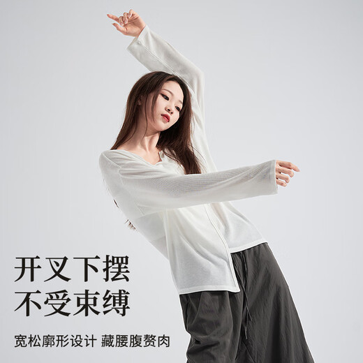 Xue Qianman modern dance clothing for female loose dancers to wear daily long-sleeved tops for art candidates body training clothing autumn and winter