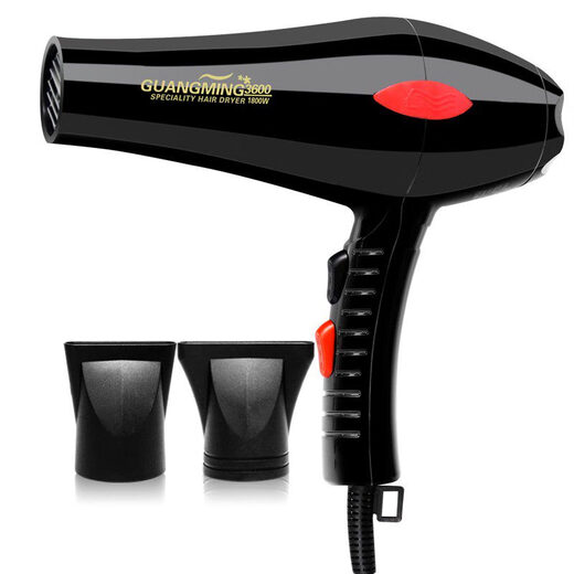 Drei Auswahl an exzellenten Guangming High Power Haartrockner RCT3600 Haushaltshaar Salon Friseur 1800W Heiße und kalte Luft Konstante Temperatur Haartroangming High-Power 2200W Haartrockner 9928