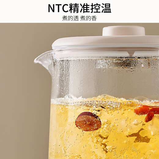 Joyoung 1.8L large-capacity health pot tea maker 316L stainless steel tea basket 800W high-power electric kettle thermal insulation flower teapot kettle K18D-WY601 (tea)