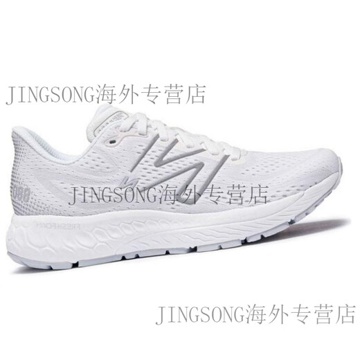 NEW BALANCENBFreshFoamX880v13纯色网布织物减震防滑耐磨低帮跑步鞋女款白色 B宽 36