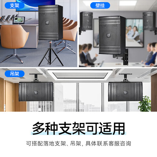 夏新SA-09专业会议室音响套装组合家庭KTV培训舞蹈室专用麦克风设备系统蓝牙功放壁挂音箱