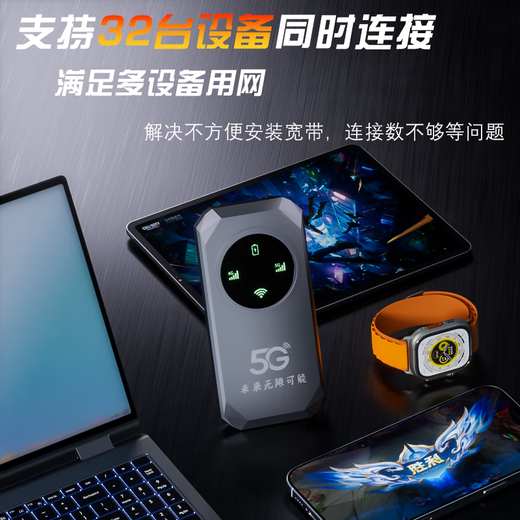 Yulang 5g portátil wifi6 tarjeta de red inalámbrica móvil enrutador portátil sin tarjeta con velocidad de tráfico ilimitada 2025 nueva oficina montada en el automóvil portátil de transmisión en vivo al aire libre universal 5G Extreme Edition WiFi6 Gigabit de doble banda 丨 Mejora del rendimiento y larga duración de la batería Verdadera velocidad de red violenta 5G + deportes electrónicos/recomendación de gran tráfico