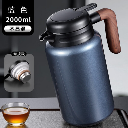 316 stainless steel thermal kettle business gift kettle new thermal kettle streamer kettle all steel thermal kettle wholesale streamer kettle black 1600ml ml