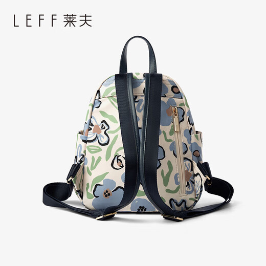 Leif Fashion imprimé Backpack Ins Style polyvalent de banlieue Voyage Backpack Art Flowers Cadeaux