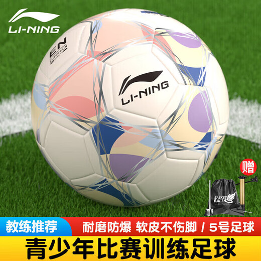Li Ning Football No. 5 Adult Children Youth High School Entrance Examination Standard World Cup Professional Competition Training Primary School No. 5 Ball