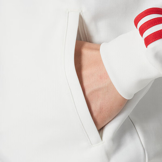 阿迪达斯 （adidas）三叶草外套男装女装2025秋季新款运动服撞色立领针织休闲夹克上衣 IW3233 XS