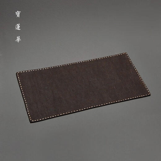 刺子绣边纱老料方席制布席隔热布垫杯垫壶垫垫 5024款长约50厘米  宽约24厘米