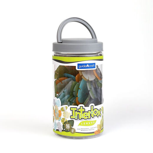 Les grandes feuilles naturelles, les flocons de neige, les blocs de construction en plastique, les jouets, l'intelligence des enfants, 2 ans, 3 G16835 Organisation colorée carrée, 96 pièces