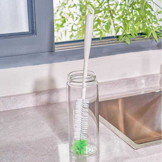 KM Japan Nicht-totes Winkelbecher-Artefakt-Becher-Pinsel-Pinsel Hartharnten Griff Reinigung Pinsel kleiner Flaschenbürste verlängerter Griff Reinigung-Pinsel-6223