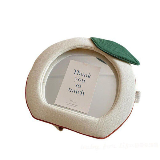 ins Korean car baby baby safety seat apple shape rearview mirror reflector anti-fall acrylic mirror pink mouse
