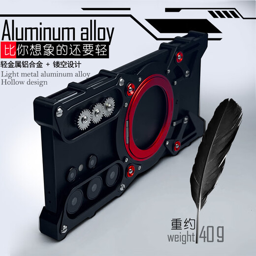 ZWNPC Samsung S25Ultra mechanical arm rotation s24ultra mobile phone case with stand s23ultra metal frame s22u aluminum alloy frame iron frame s21uitra magnetic suction upgraded mechanical rotating stand black lanyard + frameless + car magnet 1 Samsung S25 Edge