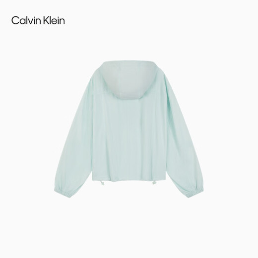 Calvin Kleinjeans 25 Letras clásicas de Autumn Autumn New Women al aire libre Chaqueta con capucha casual CEF Naked Blue xxs