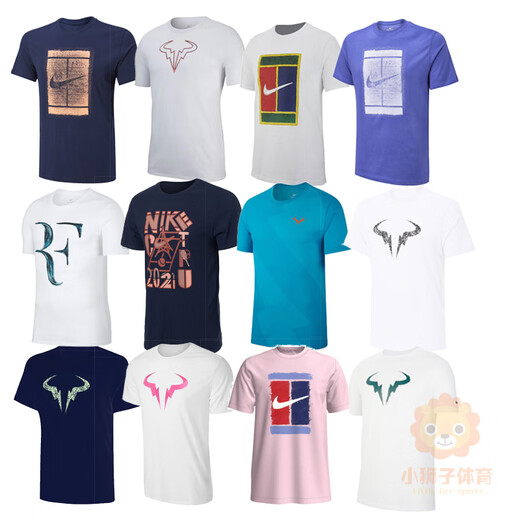 耐克（NIKE）正品网球服男2025费德勒纳达尔法网温网纪念衫短袖T恤训练服官方 HF6218-010 S
