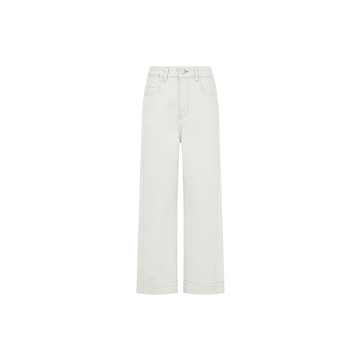 
MeiYANG (MEIYANG) angel 2 jeans Twill straight-legged eight/nine-point [big 50] grayish-white (nine-point version) M