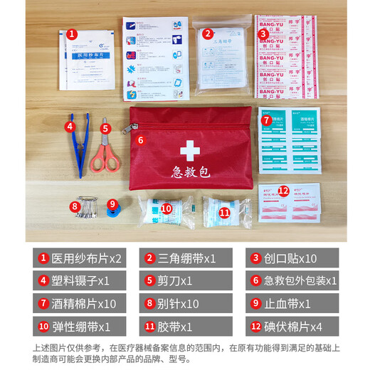 Giant wood high-rise fire escape home kit home emergency rescue kit home fire escape gas mask fire extinguisher double emergency kit 3C certification fire protection recommendation emergency reserve supplies