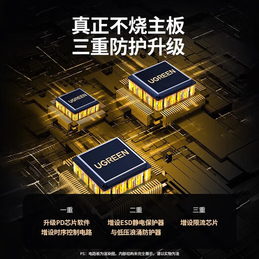 绿联拓展坞typec扩展转换器hub集分线器usb插头多口雷电4网线多功能转接头适用iPad平板macbookpro笔记 15602【9合1四屏异显】HDMI(60Hz)+ 0.2m