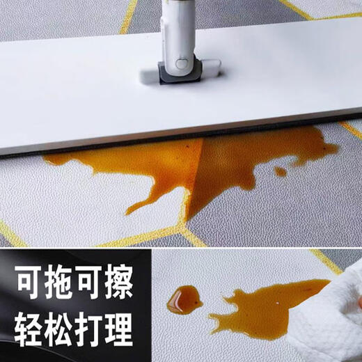 三栖虎入户门地垫耐脏免洗可擦pvc门垫2025新款可裁剪地毯门口进门脚垫 1047-小兔 1件数 40CM60CM升级防水皮革-可
