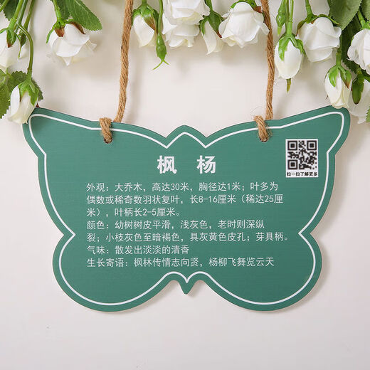 Blumen, Gras, Acryl-Baumschilder, Pflanzenbegrünungsschilder, Baumeinführungsschilder, Schulfeiern zum Arbor Day, private Fotos und Rohlinge