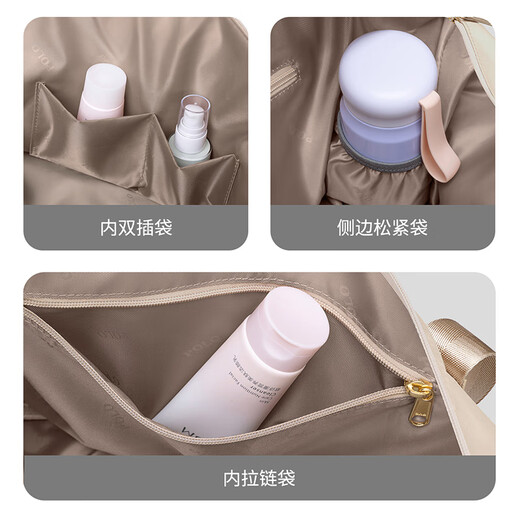 POLO travel bag men's expandable travel storage bag fitness bag short-distance lightweight handbag women's portable luggage bag