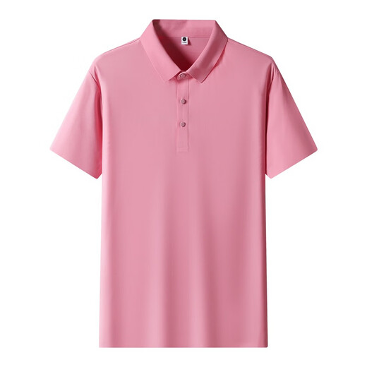 LEE KIDS男士T恤夏冰丝POLO衬衫领运动夏季翻领短袖男T恤速干polo衫 12358中灰 M