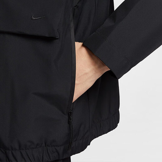 耐克（NIKE）外套男装春季新款户外健身运动服时尚连帽防风休闲夹克HJ2945-121 HJ2945-010 L