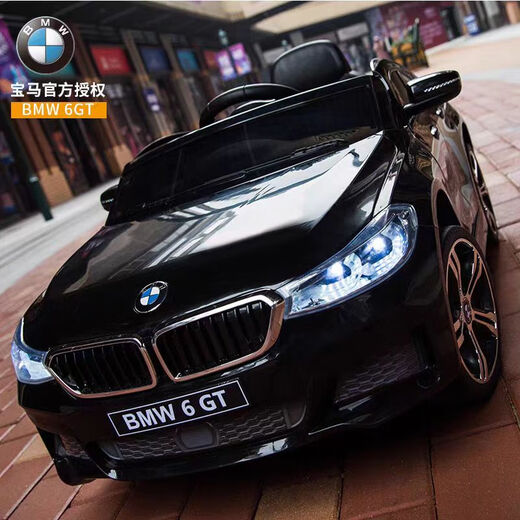 Jianhou BMW children's electric car four-wheeled baby car charging person child remote control one-year-old gift red independent swing + dual battery + 24G remote control + hand electric drive