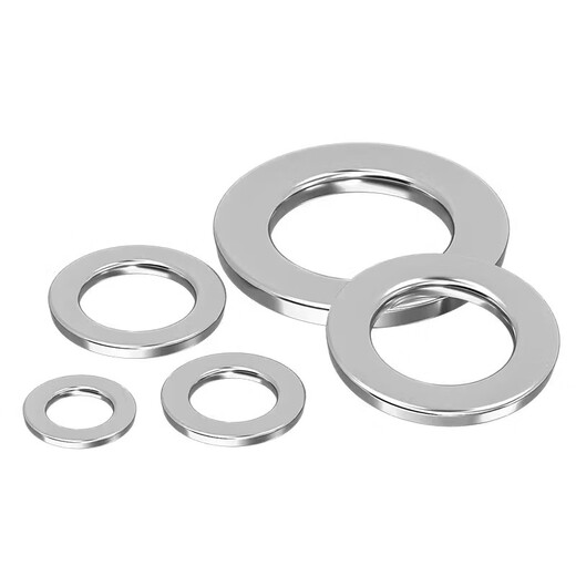 Tianzhuo Hardware GB848 small gasket 304/316 stainless steel flat washer Meson Washer M3M4M5M6M8M10M12-M30 304 stainless steel-M3*6*0.5-200 pieces