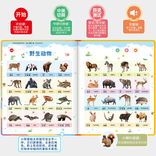 Leleyu para niños Educación temprana para niños 03-6 Cargo por China e Inglés E-Libros electrónicos Punto Lectura de lectura Máquina de aprendizaje Baby Pinyin Audiolibro Educación temprana Ilustración Educación temprana Modelo de cobro de cobertura