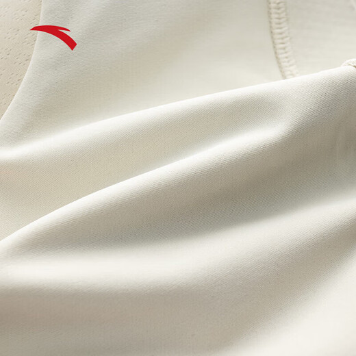 ANTA (ANTA) Guan Xiaotong's same style sports vest women's new yoga Pilates stable support underwear BRA fitness wear Australian rice white-1 XS (female 155)