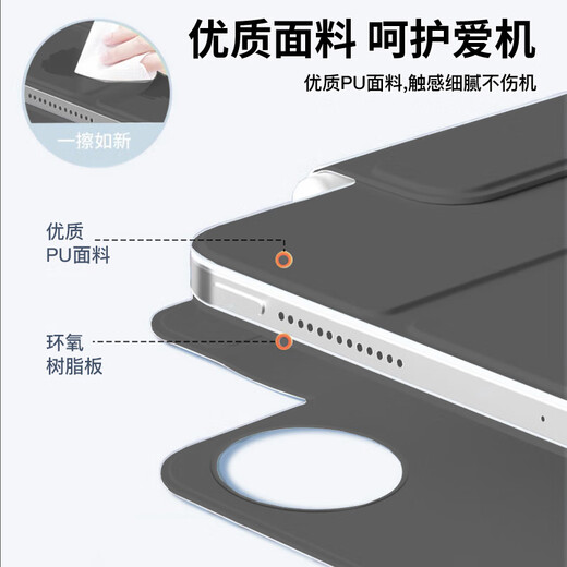 Beispiellose Götter und Dämonen Kostenlose gehärtete Folie Geeignet für Huawei Matepad Pro12.2 Schutzhülle Tablet 2024/25 Modell 12,2 Zoll magnetische Anti-Biegung horizontale und vertikale Unterstützung Anti-Fall-Abdeckung Inkstone Black Y-förmige magnetische Saugkraft - horizontale und vertikale Unterstützung freie gehärtete Folie Huawei Matepad Pro12.2 24/25 Modell