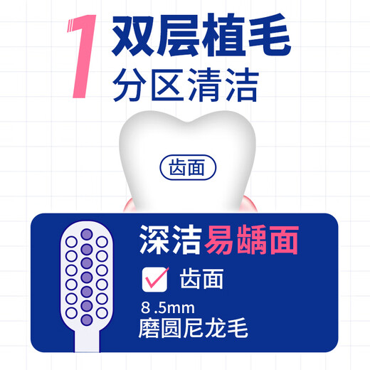 Lion DENT Dental Grade Mundpflege Kinder weiches feines Haar kleiner Kopf ultradünne Zahnbürste 3-5 Jahre alt 2 Stück zufällige Farbe