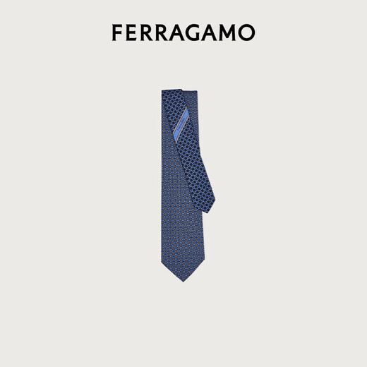 
Ferragamo men's blue tie 0784220 Gift for boyfriend