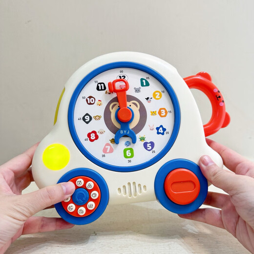Juguetes de educación infantil de la primera infancia para niños Tiempo cognitivo tiempo cognitivo 0-1 años 2-3 años Aprendizaje de la iluminación Versión de la batería Música de educación en la primera infancia (versión en inglés)