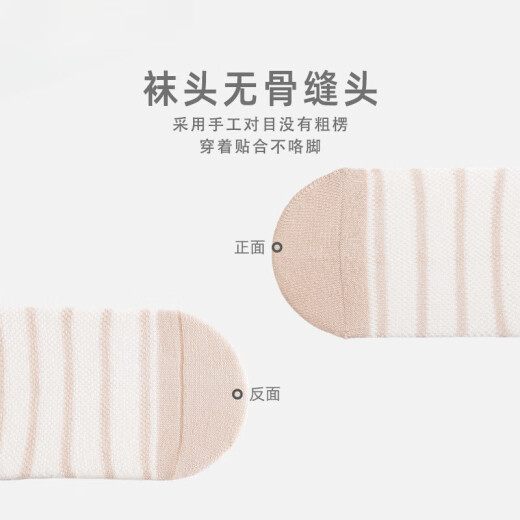 婴儿袜子夏季薄款网眼新生儿女宝宝中筒袜儿童蝴蝶结花边公主棉袜 9738系列三双组 1-3岁 M码 适合脚长12-14cm