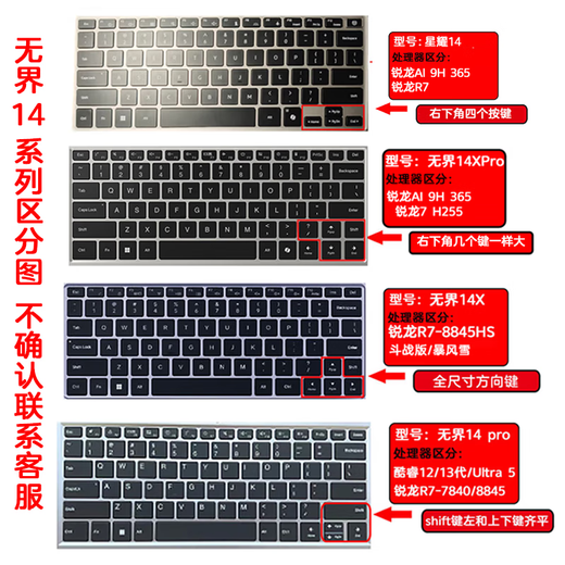 Uweike is suitable for mechanical revolution Unbounded 14X fighting version 2026/14X/14X Pro/Blizzard/Xingyao 14 2025/Unbounded 14Pro thin and light notebook 14-inch accessories handbag black + keyboard film Unbounded 14Pro is suitable for Core/Ruilong