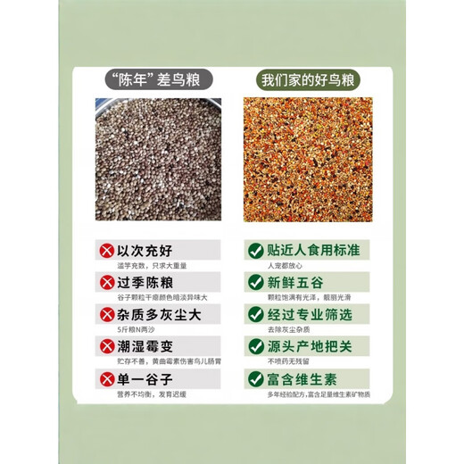 Alimentamiento especial para cáscara con cáscaras, granos amarillos, pellets pequeños, comida para pájaros, loro pequeño grano mixto grano nutricional 1047 g rm tigre piel grano de pájaro (nuevo modelo) + nutrición
