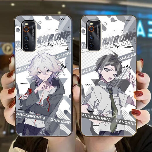 Kyodo Jingmeido Projectile Théorie des semis cassé Case de téléphone de la cuticule Chengwu adapté à VivoiqoOneo9oppoa2 Apple 13 Xiaomi V15886 ZUIMU MIGAN - Shell en verre à température adaptée aux modèles Apple - N'oubliez pas de l'envoyer au service client