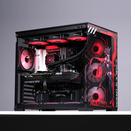 华硕ROG全家桶i9 14900KF华硕RTX5080主机5070Ti台式电脑组装机高端电竞游戏直播设计渲染视频剪辑整机 配置2:i7 14700KF+华硕5060Ti