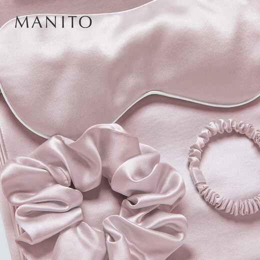 MANITO/Manita Sleeping Beauty Gift Box Hyaluronic Acid Silk Eye Mask Hair Tie