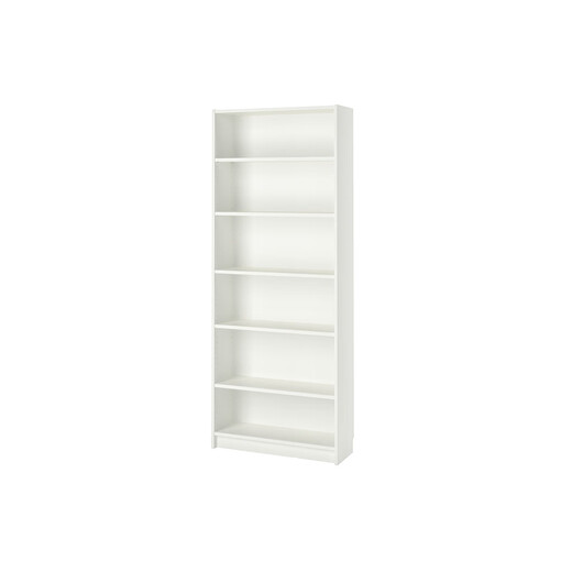 IKEA (IKEA) BILLY living room bookcase study shelf children's book file storage bookshelf floor-standing white 80x202cm