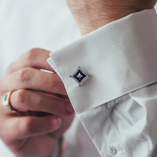 NOSSKISS Xingchenhai Gemelos Traje De Hombre Uñas De Manga De Lujo Ligeras Regalos Personalizados Uñas De Puño De Gama Alta Regalos De Cumpleaños Xingchenhai