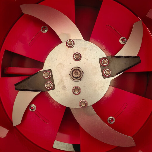 Vegetable shredder, vegetable grinder, chicken, duck and goose breeding, grass shredder, household grass cutting machine, melon and fruit crusher, pig grass machine, iron six-knife with 3kw copper core motor