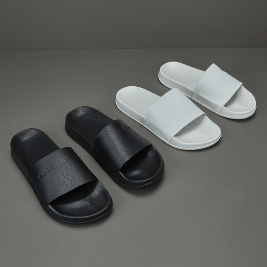 DIFANPU international luxury brand men's shoes high-end men's casual shoes comfortable versatile slippers fashionable breathable outdoor flip-flops black [brand gift box] 41