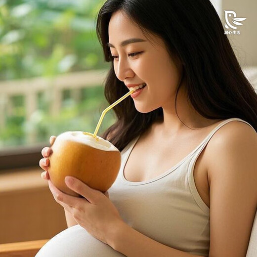 Jinrunxin Hainan Golden Coconut Freshly Picked Green Coconut Large Fruit Natural Coconut Water Coconut Juice Coconut Egg Pregnant Women Fruit Amniotic Water Sharing Pack 4 (Large Fruit Single Fruit Approximately 3Jin Jin is equal to 0.5kg)