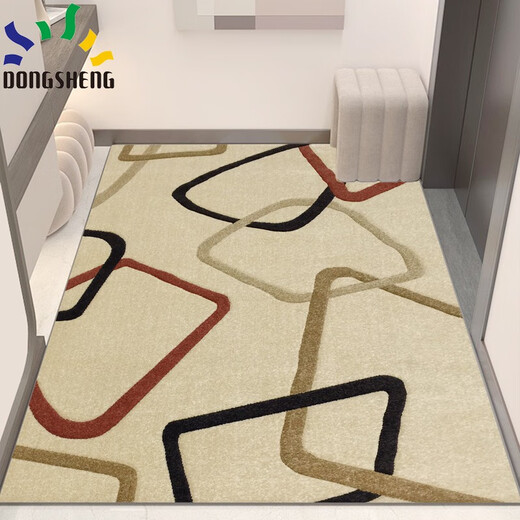 Eingangstür Bodenmatten, Eingangstürmatten, Eingangstürmatten, leichte Luxus -Eingangsfußmatten, Tür geschnittene Teppiche Mickey 4882 J 1 Stück 80x120 cm