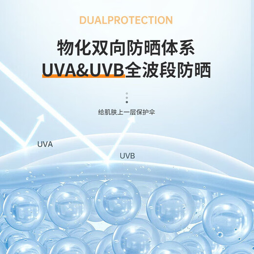 
Sunscreen cream for men and women SPF50 high-power sunscreen military training sunscreen, refreshing and moisturizing face, two-in-one high-power whitening sunscreen SPF50*3 bottles