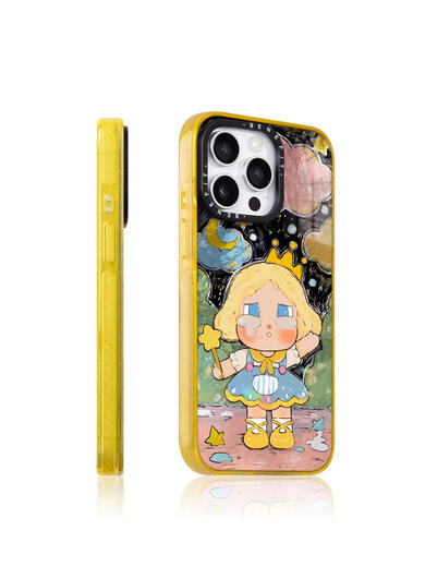 
RSRDDY retro oil painting crying girl suitable for iphone16promax apple 15RO crystal shield magnetic suction mobile phone case 13 new style 14 sets 12 glacier pattern anti-fall colored border magnetic suction black-12Q16778TE crying doll ihone16